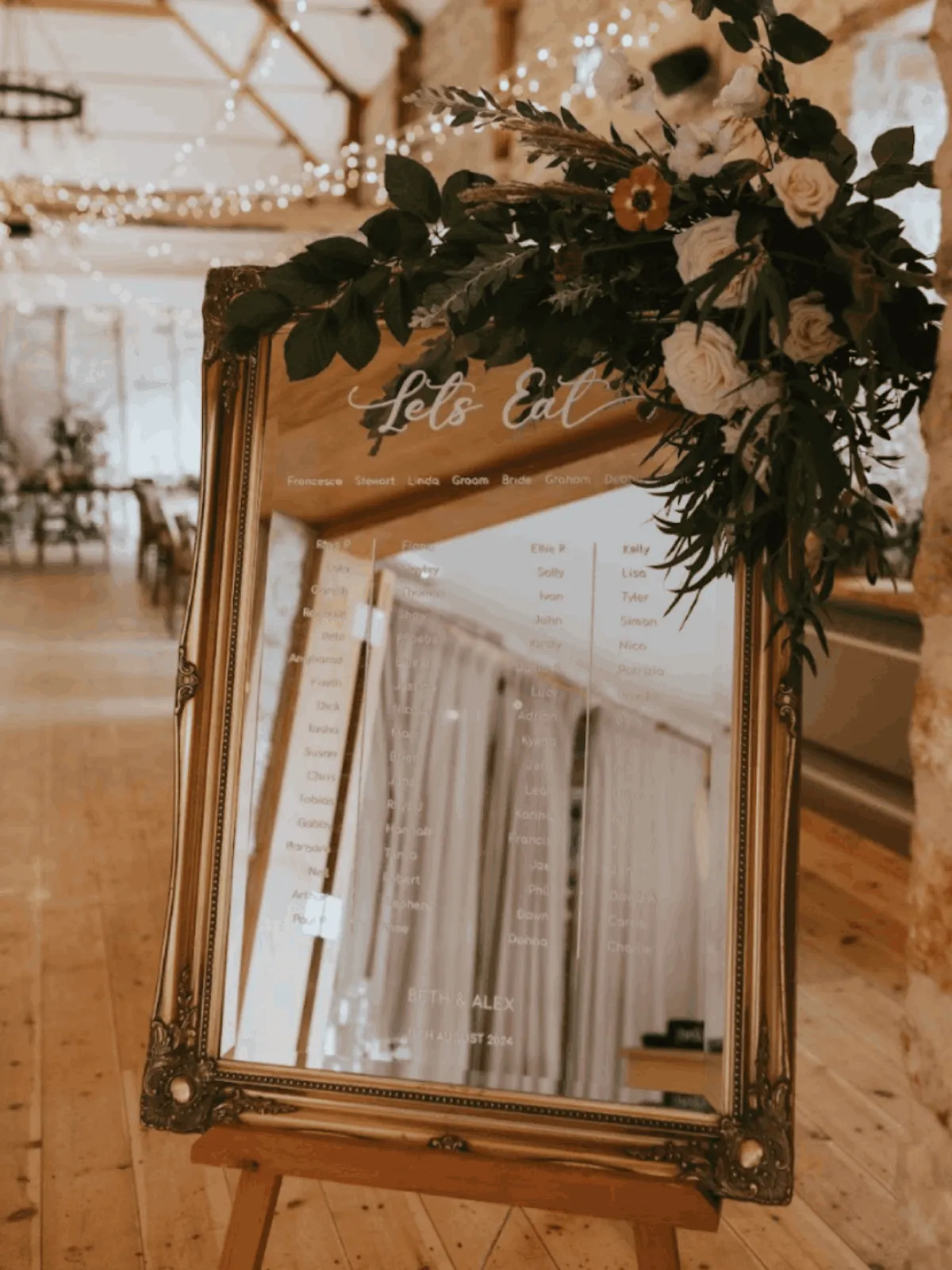 Table Plans: Mirror