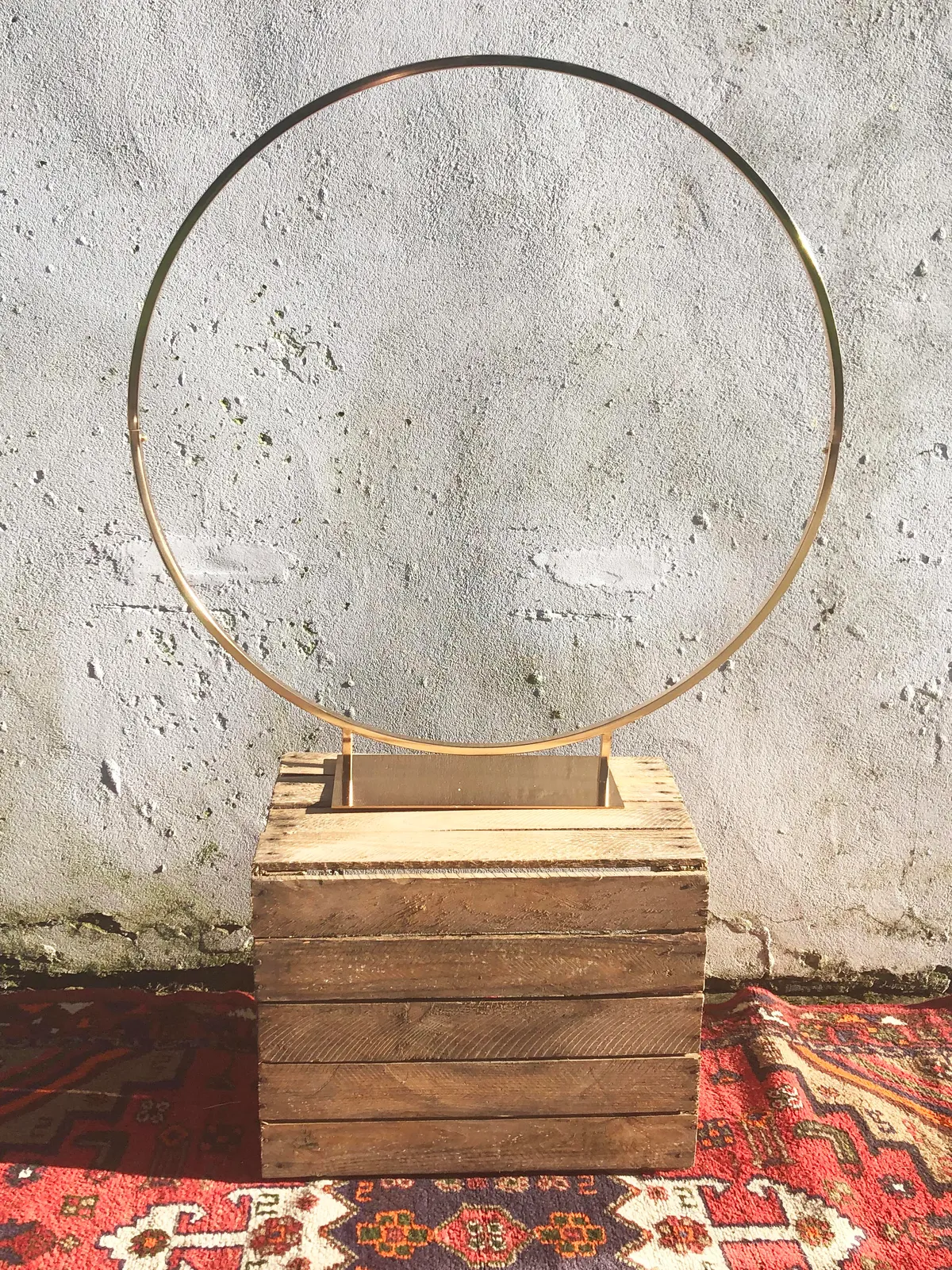 Cake Stands: Gold Cake Hoop