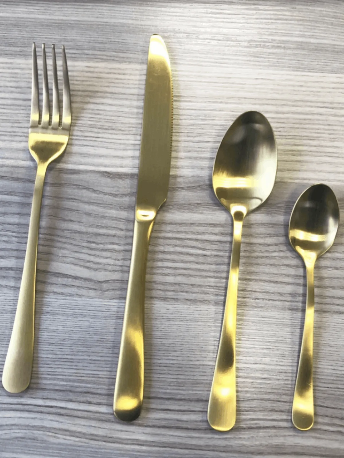 Gold Cutlery
