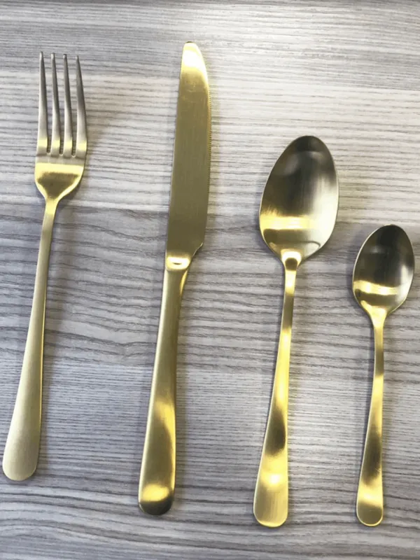 Gold Cutlery