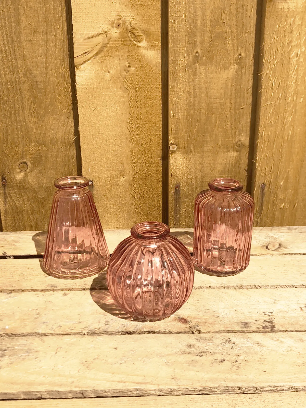Bud Vases: Pink