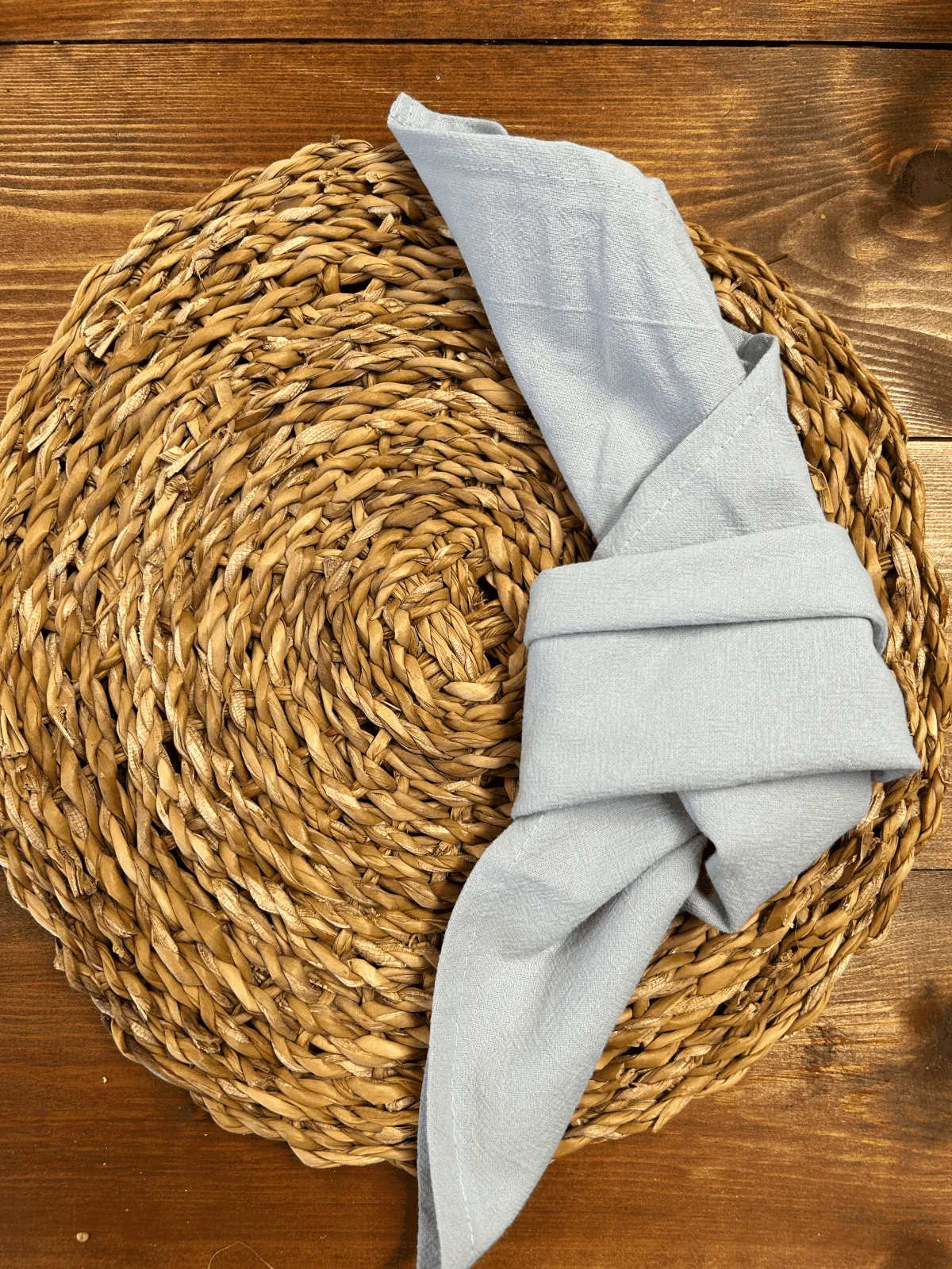 Coloured Napkins: Soft Blue