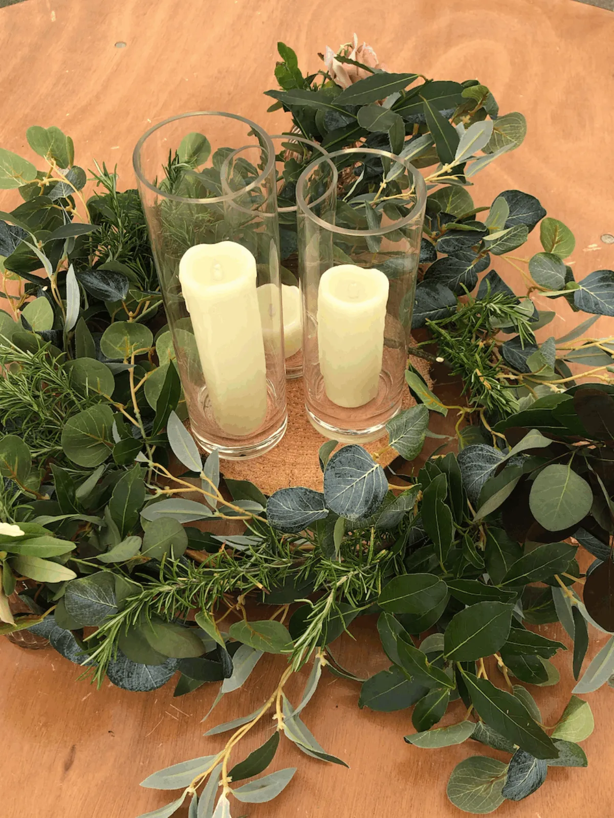 Tea Light Holders: Glass Cylinders