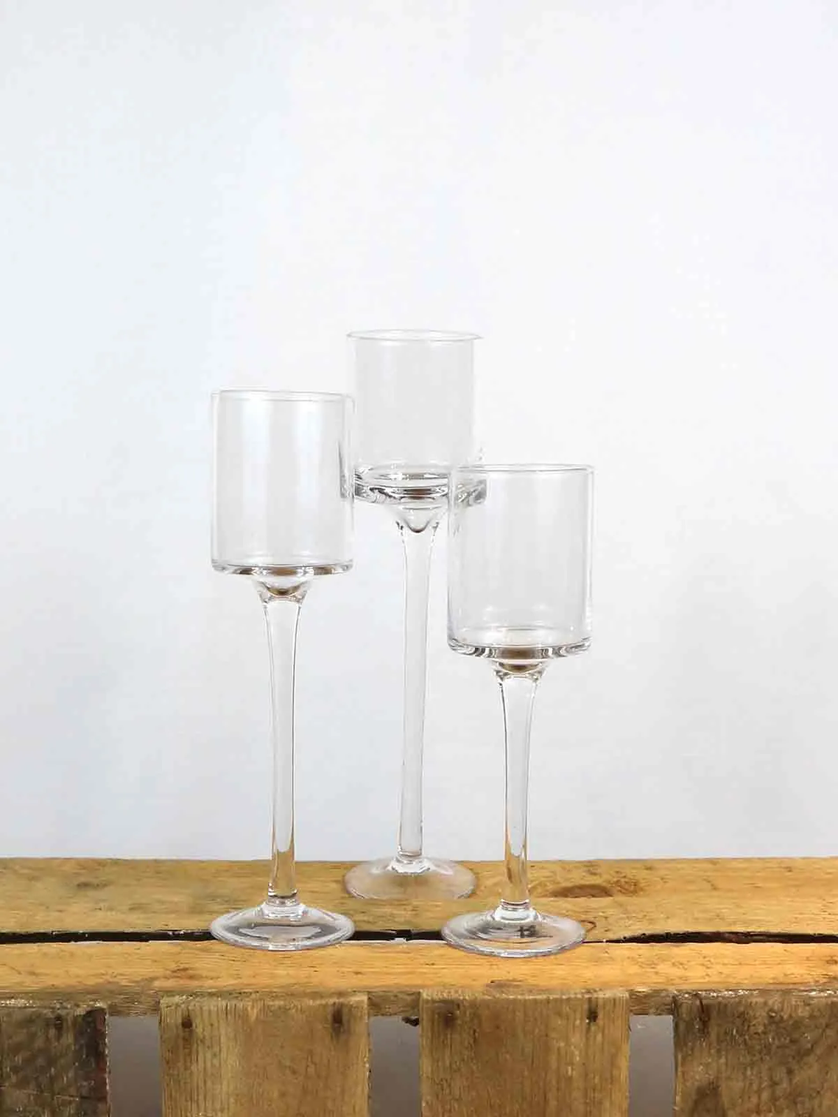 Tea Light Holders: Stemmed